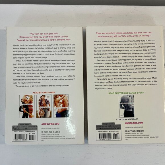 Set of 7 Abbi Glines Sea Breeze Romantic Novels - Great condition! - Picture 8 of 10